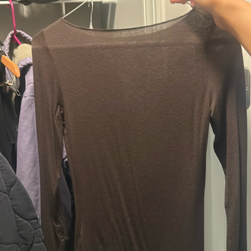 brown intimissimi top medium